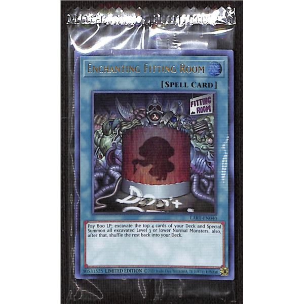 Yugioh LART-EN040 Enchanting Fitting Room Sealed Limited Edition