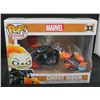 Image 1 : New Funko Pop Rides Marvel Ghost Rider PX Exclusive #33 BV $80
