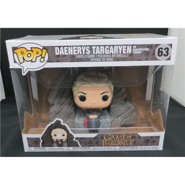 New Funko Pop Game Of Thrones Daenerys Targaryen On Throne #63 BV $40