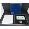 Image 1 : RCM 2010 $1 The Canadian Navy, 100th Anniversary - Gold-Plated Coin and Stamp Set