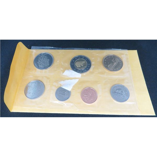 Royal Canadian Mint 2002 Uncirculated 7 Coin Proof Like Mint Set Jubilee