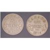 Image 1 : 2x Canadian Pennies 1936