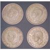 Image 2 : 4x Canadian Pennies 1947