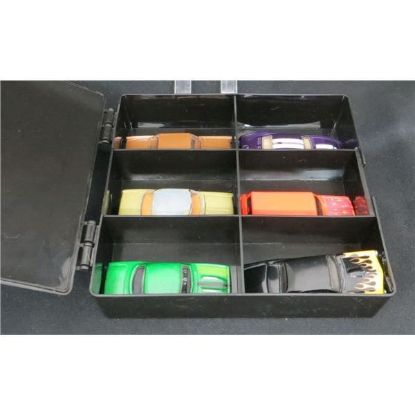 Hot Wheels Collector Case With 6 Collector Cars