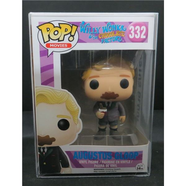 New Funko Pop Willy Wonka & The Chocolate Factory Augustus Gloop #332 BV $35