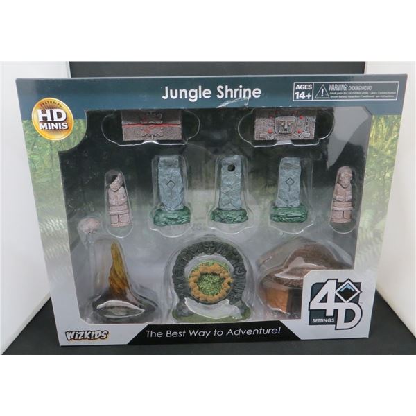 Wizkids 4D: Jungle Shrine (Prepainted) Factory Sealed Retails $100+