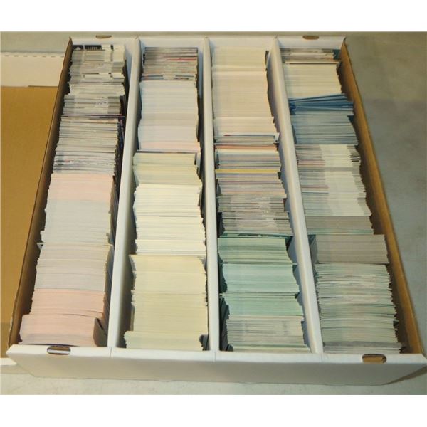 Donated 3000 Count Box Of Sports Cards