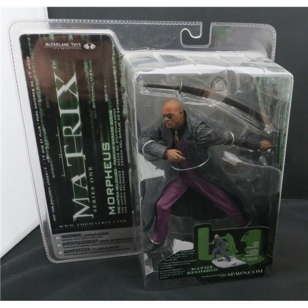 The Matrix McFarlane Toys 2003 Series 1 Morpheus Action Figure