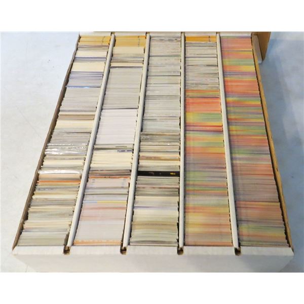 Donated 5000 Count Box Of Sports Cards