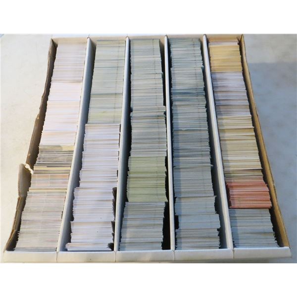 Donated 5000 Count Box Of Sports Cards