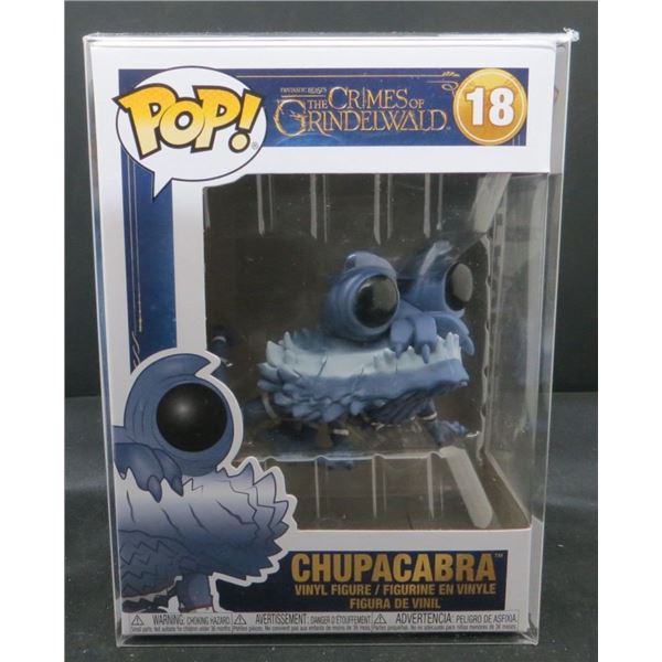 New Funko Pop The Crimes of Grindelwald Chupacabra #18 With Soft protector