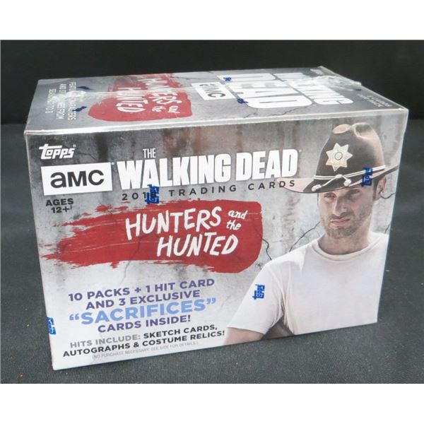 2018 Topps The Walking Dead The Hunters and the Hunted Sealed Blaster Box Retails $100+