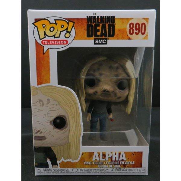 New Funko Pop The Walking Dead Alpha #890 BV $30