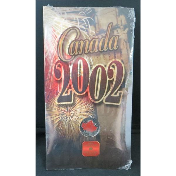 RCM 2002 Canada Day 25 Cent Coloured Coin