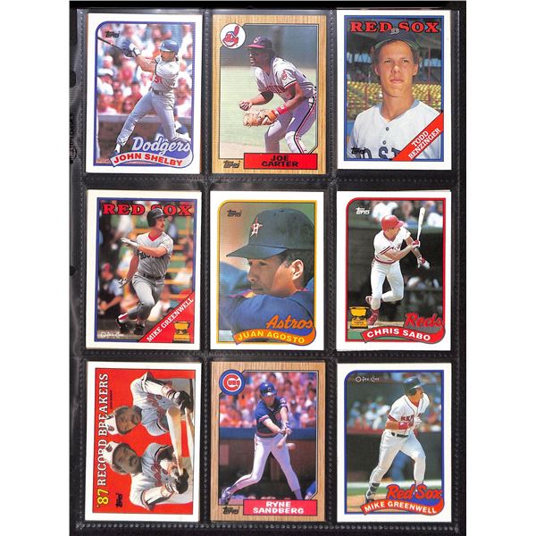 Lot of 18 Various Vintage Baseball Cards Various Players & Teams