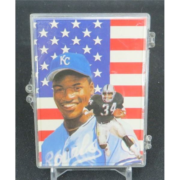 Bo Jackson Football All America Card Collection x 15