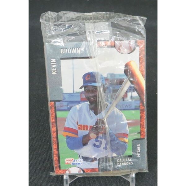 1992 Calgary Cannons Fleer/ProCards Team Set Factory Sealed