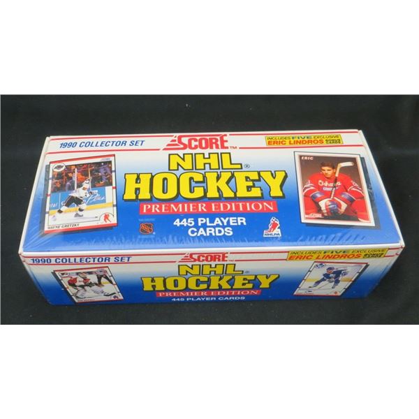 1990 Score NHL Hockey Premier Edition Factory Sealed Collector Set 445 Cards