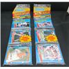 Image 1 : 2x 1991 Donruss Baseball MLB Cello Rack Packs 45 Cards & 9 Puzzle Pieces