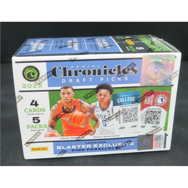 2022 Panini Chronicles Basketball Draft Picks Blaster Box