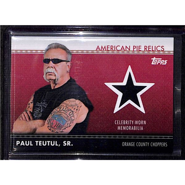 2011 Topps American Pie Relics #APR13 Paul Teutul, Sr.