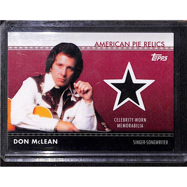 2011 Topps American Pie Relics #APR29 Don McLean