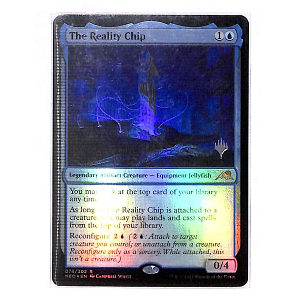 Magic the Gathering The Reality Chip FOIL Kamigawa: Neon Dynasty