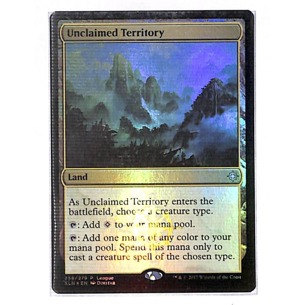 Magic the Gathering Unclaimed Territory FOIL Ixalan