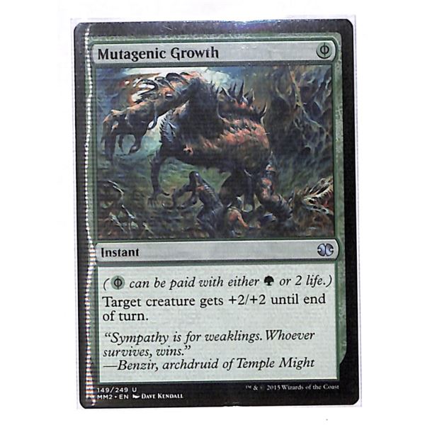 Magic the Gathering Mutagenic Growth Modern Masters 2015