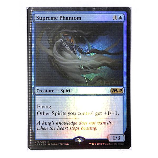 Magic the Gathering Supreme Phantom FOIL Date Stamped Core Set 2019