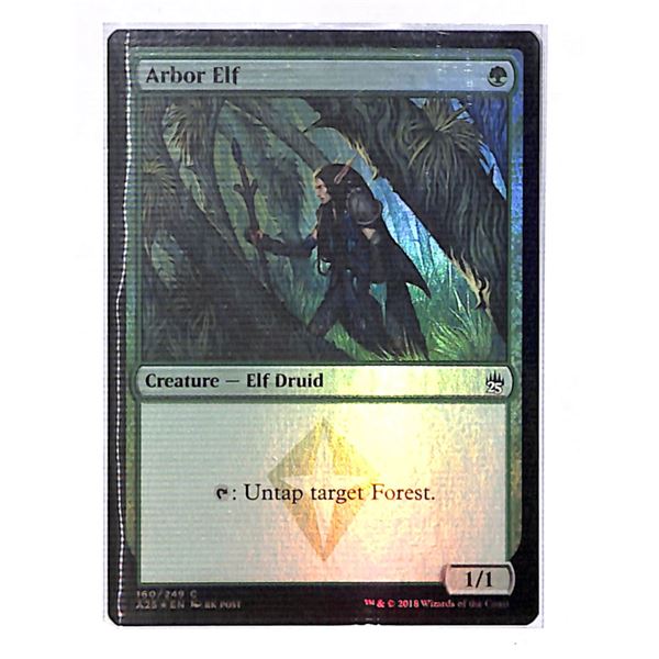Magic the Gathering Arbor Elf FOIL Masters 25