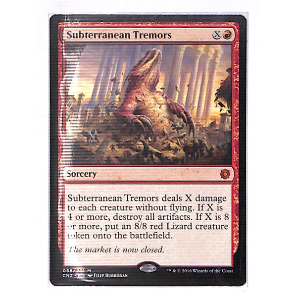 Magic the Gathering Subterranean Tremors Conspiracy: Take the Crown