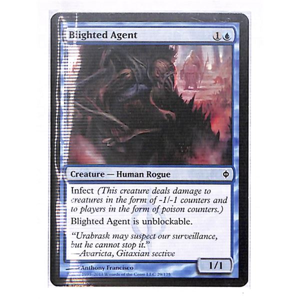 Magic the Gathering Blighted Agent New Phyrexia