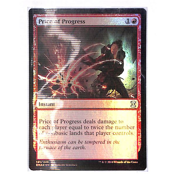 Magic the Gathering Price of Progress FOIL Eternal Masters