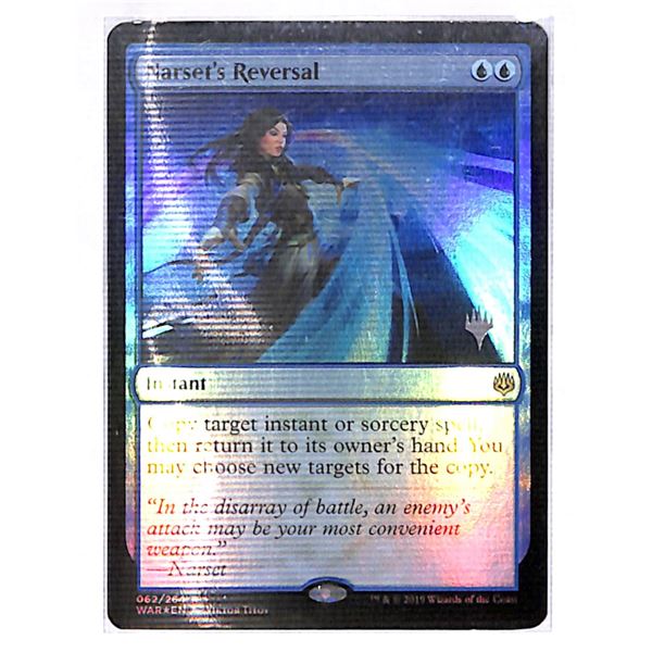 Magic the Gathering Narset's Reversal FOIL War of the Spark