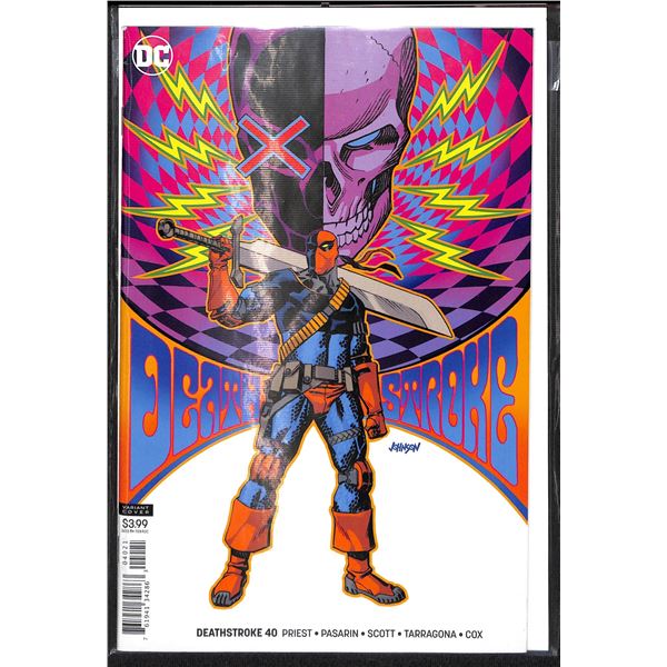 DC Deathstroke #40 Variant Cover (new never read)