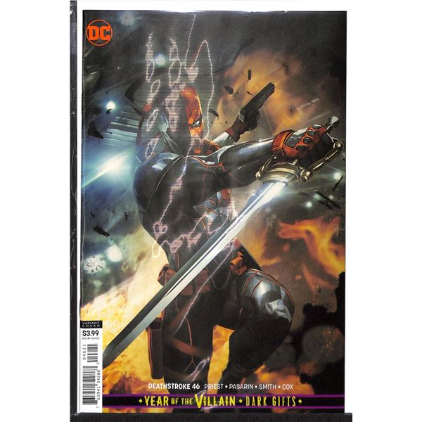 DC Deathstroke #46 Variant Cover (new never read)