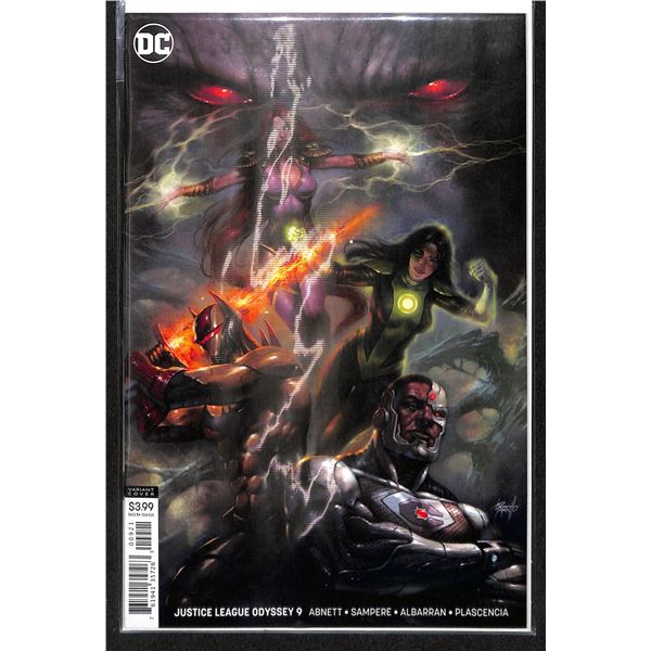 DC Justice League Odyssey #9 Variant Cover (new never read)