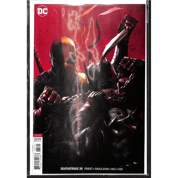 DC Deathstroke #35 Variant Cover (new never read)