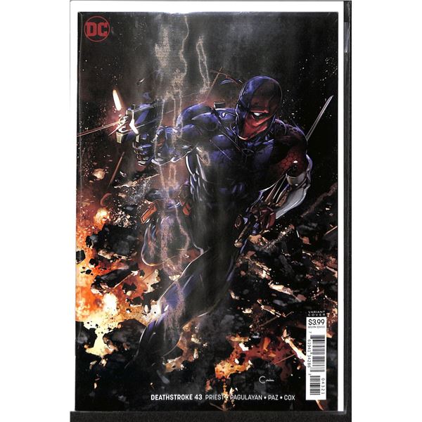 DC Deathstroke #43 Variant Cover (new never read)
