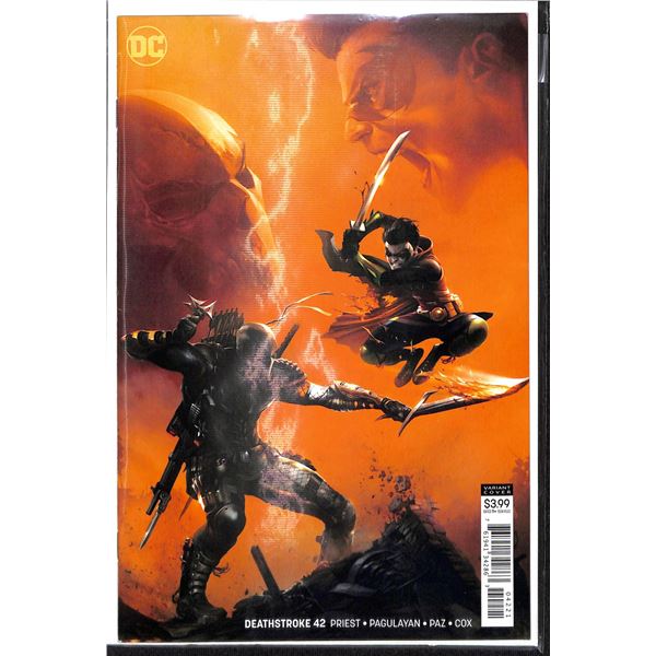 DC Deathstroke #42 Variant Cover (new never read)