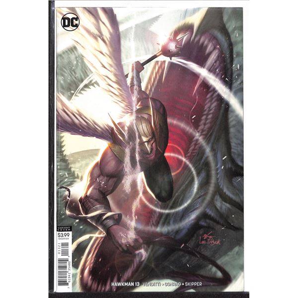 DC Hawkman #13 Variant Cover (new never read)