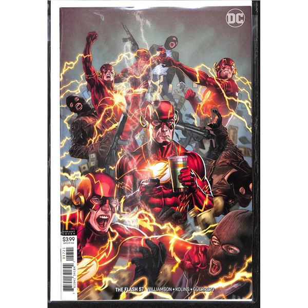 DC the Flash #57 Variant Cover  (new never read)