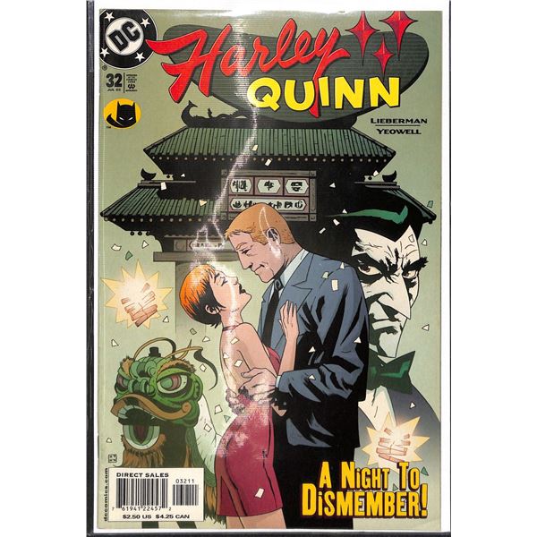 DC Harley Quinn #32 (new never read) Joker Cover