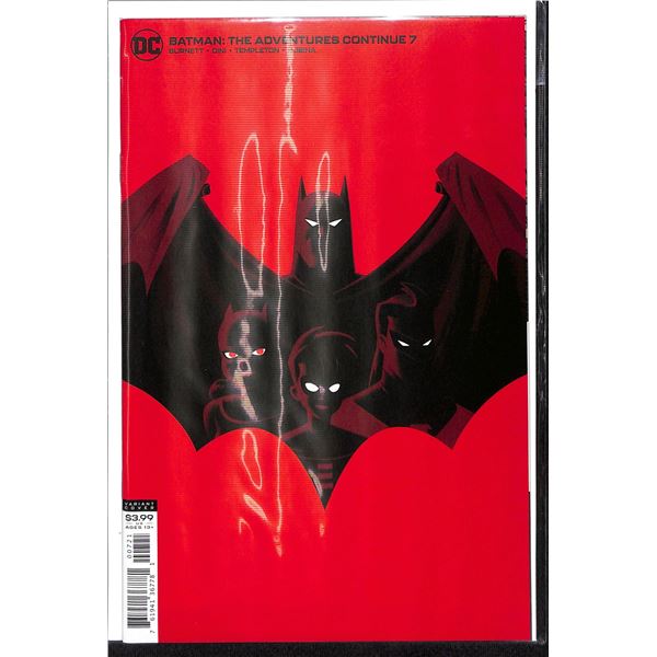 DC Batman The Adventures Continue #7 Variant Cover  (new never read)