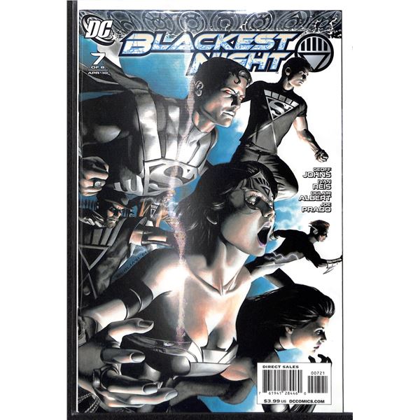 DC Blackest Night #7 (new never read) 1:25 Incentive Variant
