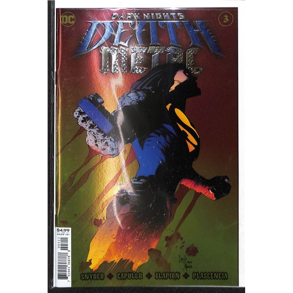 DC Dark Knights Metal #3 Foil Variant (new never read)
