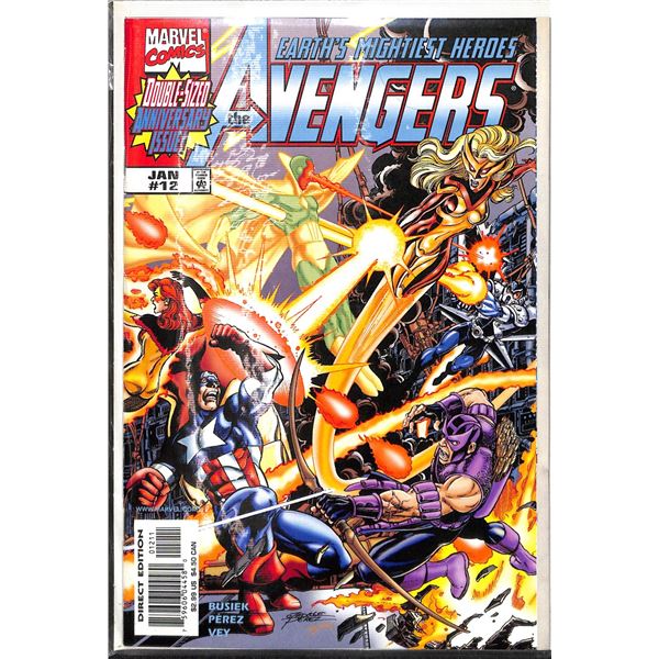Marvel The Avengers #12 Double Sized Issue