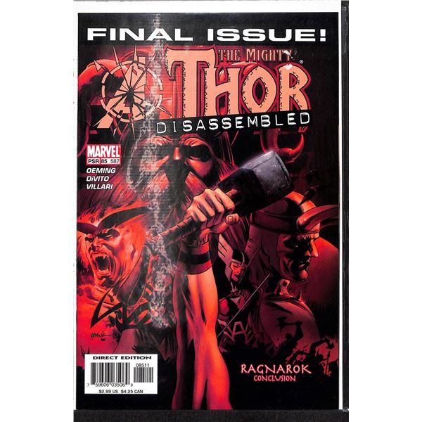 Marvel The Mighty Thor Disassembled #85