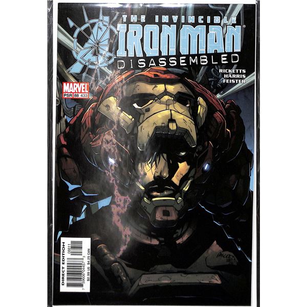 Marvel The Invincible Iron Man Disassembled #88